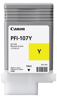 Canon Tinte gelb / yellow PFI-107Y 130ml