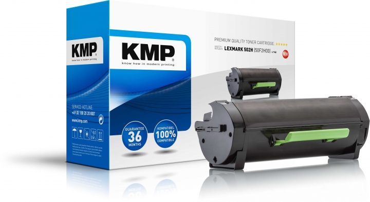 KMP L-T48 Toner ersetzt Lexmark 502H (50F2H00)