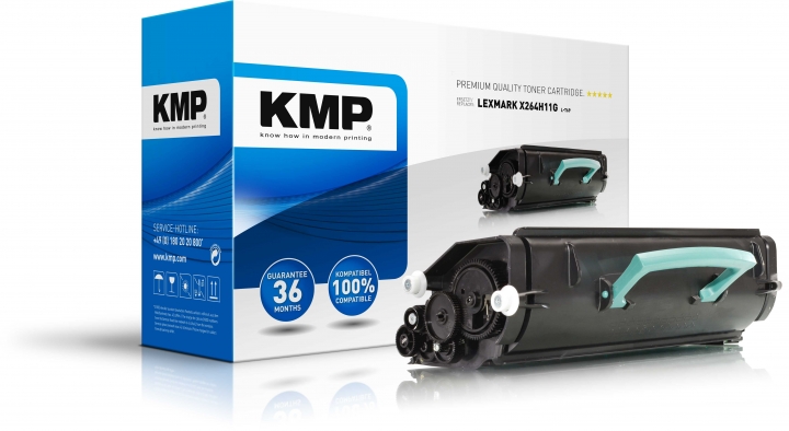 KMP L-T69 Toner Schwarz ersetzt Lexmark X264A11G/X264H11G